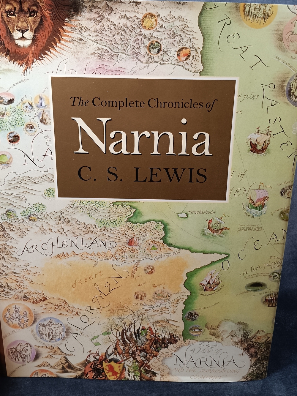 Chronicles Of Narnia. Complete Edition Hard Back C.S.Lewis.